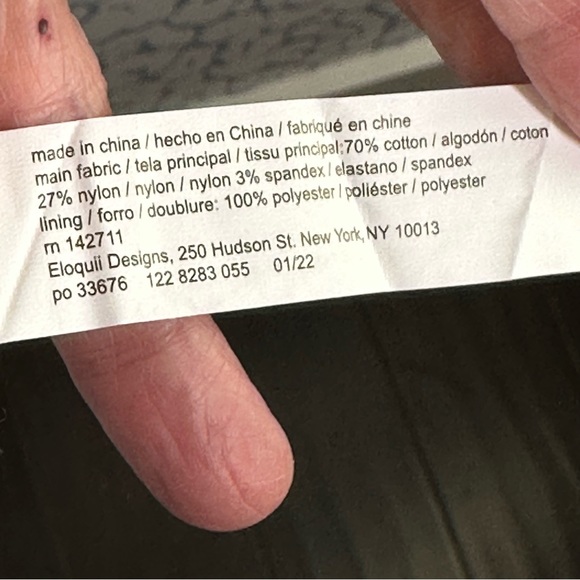 Eloquii Tie Shoulder Structured Dress Colorful size 18 NWT - Picture 14 of 14